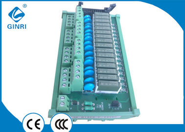 20のPin IDCのコネクターI Oのリレー モジュールは12 VDC 16道1NOのリレー板を入れました