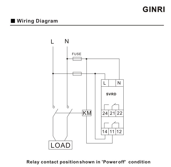 調節可能な電圧AC単一フェーズのモニタ・リレーの不足電圧および過電圧の保護装置